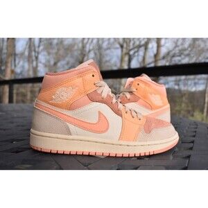 Nike Air Jordan 1 Mid 'Apricot' 2021  DH4270-800  Women's Size 6
